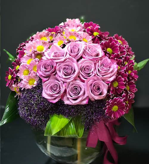 Dianora Purple Çiçek Aranjman Dianora Purple Çiçek Aranjman